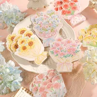 10 PCS/Package Flower Daily Festival Paper Sweet Pastoral main image 2