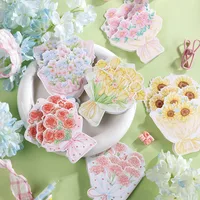 10 PCS/Package Flower Daily Festival Paper Sweet Pastoral main image 5