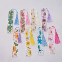 1 Piece Flower School Graduation Resin Pastoral Simple Style Bookmark main image 1