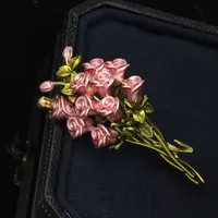 Elegant Retro Flower Zinc Alloy Enamel Women's Brooches main image 1