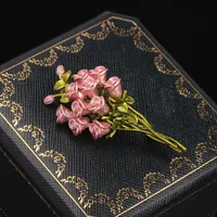 Elegant Retro Flower Zinc Alloy Enamel Women's Brooches main image 3