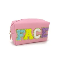 Streetwear Letter Smiley Face Pu sku image 1