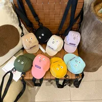Kid'S Composite Cloth Letter Cute Square Zipper Shoulder Bag Crossbody Bag main image 1