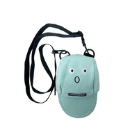 Kid'S Composite Cloth Letter Cute Square Zipper Shoulder Bag Crossbody Bag sku image 4