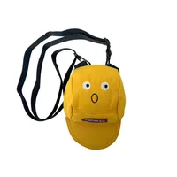Kid'S Composite Cloth Letter Cute Square Zipper Shoulder Bag Crossbody Bag sku image 5