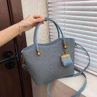Women's PU Solid Color Vintage Style Classic Style Square Zipper Handbag Crossbody Bag main image 2