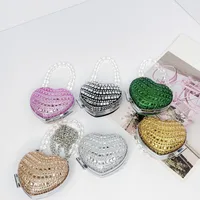 Women's Mini Acrylic Heart Shape Streetwear Heart-shaped Magnetic Buckle Shoulder Bag Handbag main image 2