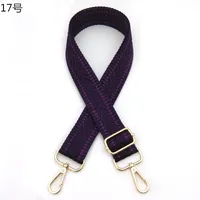 Polyester Stripe Bag Strap sku image 17