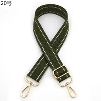 Polyester Stripe Bag Strap sku image 20