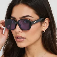 Casual Retro Classic Style Sunglasses Pc Square Full Frame Glasses main image 1
