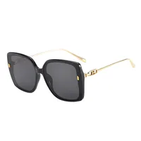 Casual Elegant Streetwear Square PC UV400 Protection Resin Square Full Frame Glasses main image 5