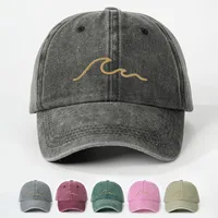 Unisex Casual Simple Style Streetwear Solid Color Embroidery Curved Eaves Baseball Cap main image 1