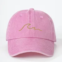 Unisex Casual Simple Style Streetwear Solid Color Embroidery Curved Eaves Baseball Cap main image 3
