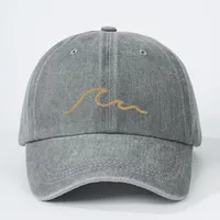 Unisex Casual Simple Style Streetwear Solid Color Embroidery Curved Eaves Baseball Cap main image 5