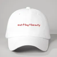 Unisex Casual Simple Style Streetwear Vocabulary Words/Name Embroidery Curved Eaves Baseball Cap main image 3