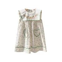 Girl'S Cute Simple Style Animal Leaf Cotton Girls Dresses main image 5