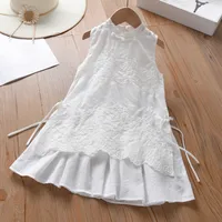 Girl'S Princess Flower Cotton Girls Dresses sku image 5