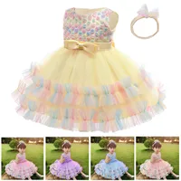 Women's Girl'S Elegant Princess Cute Color Block Bow Knot Polyester main image 2