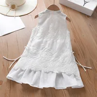 Girl'S Princess Flower Cotton Girls Dresses main image 2