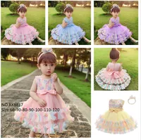 Women's Girl'S Elegant Princess Cute Color Block Bow Knot Polyester main image 1