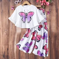 Girl'S Casual Vacation Butterfly Polyester sku image 5