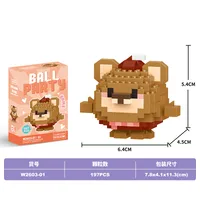 Building Toys Animal Cartoon Plastic Toys sku image 1