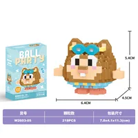 Building Toys Animal Cartoon Plastic Toys sku image 6