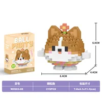 Building Toys Animal Cartoon Plastic Toys sku image 8