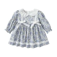 Girl'S Princess Cute Flower Cotton Girls Dresses main image 5