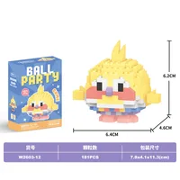 Building Toys Animal Cartoon Plastic Toys sku image 12