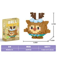 Building Toys Animal Cartoon Plastic Toys sku image 14