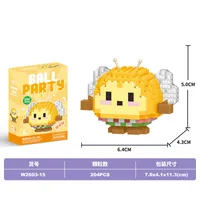 Building Toys Animal Cartoon Plastic Toys sku image 15