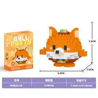 Building Toys Animal Cartoon Plastic Toys sku image 18