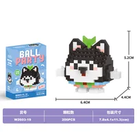 Building Toys Animal Cartoon Plastic Toys sku image 19