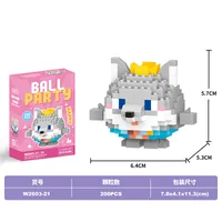 Building Toys Animal Cartoon Plastic Toys sku image 21