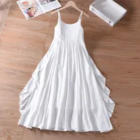 Women's Strap Dress Elegant Strap Sleeveless Solid Color Midi Dress Holiday Weekend Daily main image 1