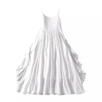 Women's Strap Dress Elegant Strap Sleeveless Solid Color Midi Dress Holiday Weekend Daily main image 5