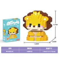 Building Toys Animal Cartoon Plastic Toys sku image 31