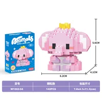Building Toys Animal Cartoon Plastic Toys sku image 34