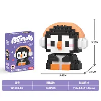 Building Toys Animal Cartoon Plastic Toys sku image 36