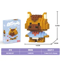 Building Toys Animal Cartoon Plastic Toys sku image 37