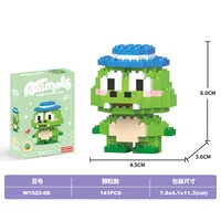 Building Toys Animal Cartoon Plastic Toys sku image 38
