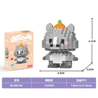 Building Toys Animal Cartoon Plastic Toys sku image 39