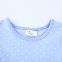 Girl'S Cute Rabbit Round Dots Flower Cotton Girls Dresses main image 3