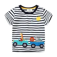 Boy'S Cute Animal Cartoon Car Printing Cotton main image 1