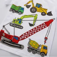 Boy'S Cute Cartoon Car Printing Cotton main image 3