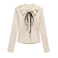 Women's Sweater Long Sleeve Sweaters & Cardigans Classical Classic Style Solid Color main image 2