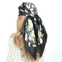 Women's Hip-Hop Vacation Leopard Satin Printing Bandanas sku image 9