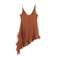 Women's Strap Dress Elegant Strap Sleeveless Solid Color Maxi Long Dress Holiday Banquet Daily main image 3