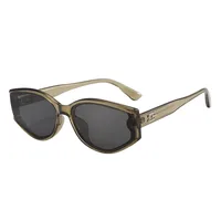 Casual Retro Streetwear Solid Color Pc Cat Eye Full Frame Glasses main image 8